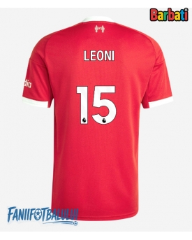 Liverpool Giovanni Leoni #15 Tricou Fotbal Replică 2025-26 Barbati Acasa